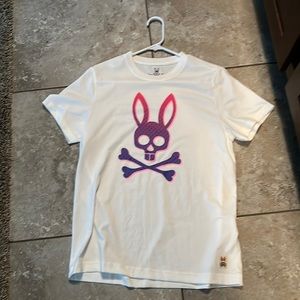 White psycho bunny shirt 30$